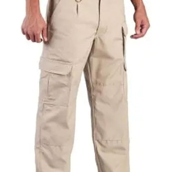 Men's Tan Cargo Pants - Picture 1 of 5